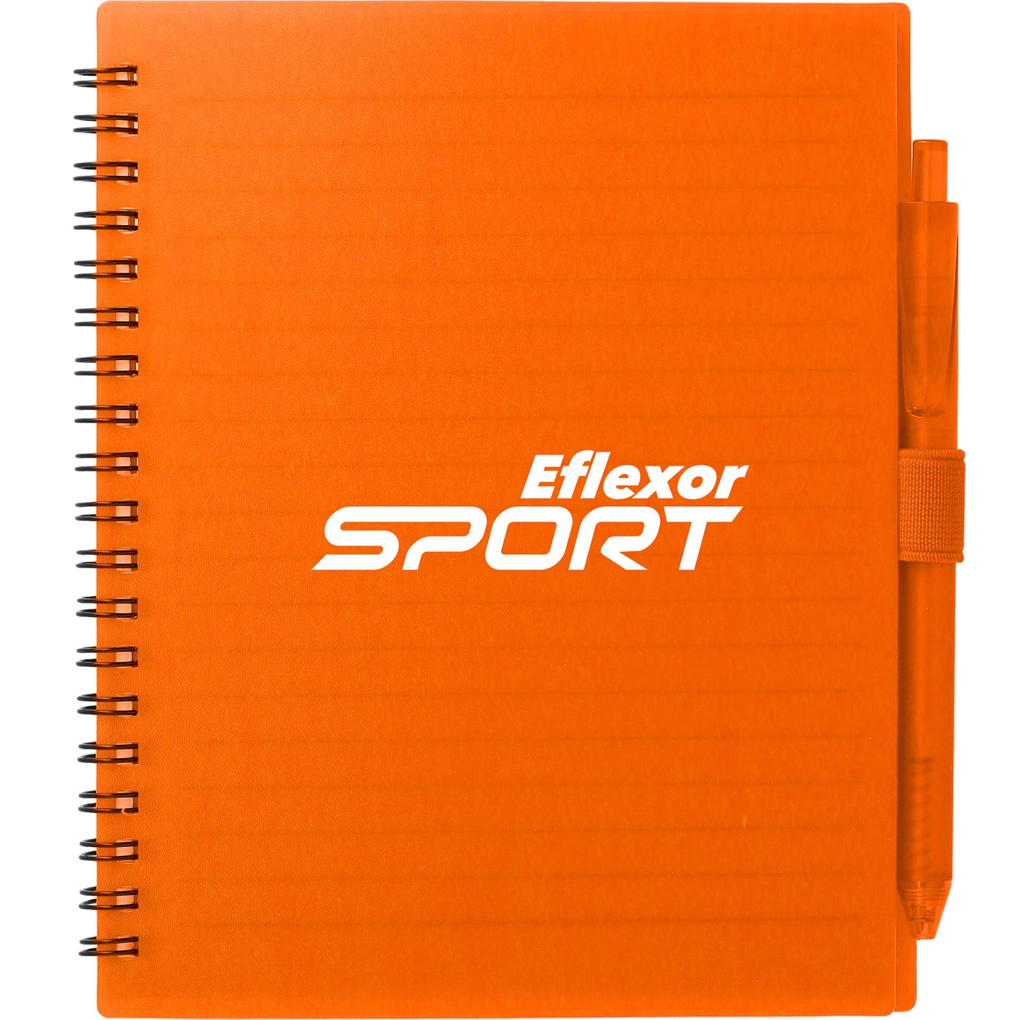 5.5” x 7” FSC® Recycled Spiral Notebook w/ RPET Pe