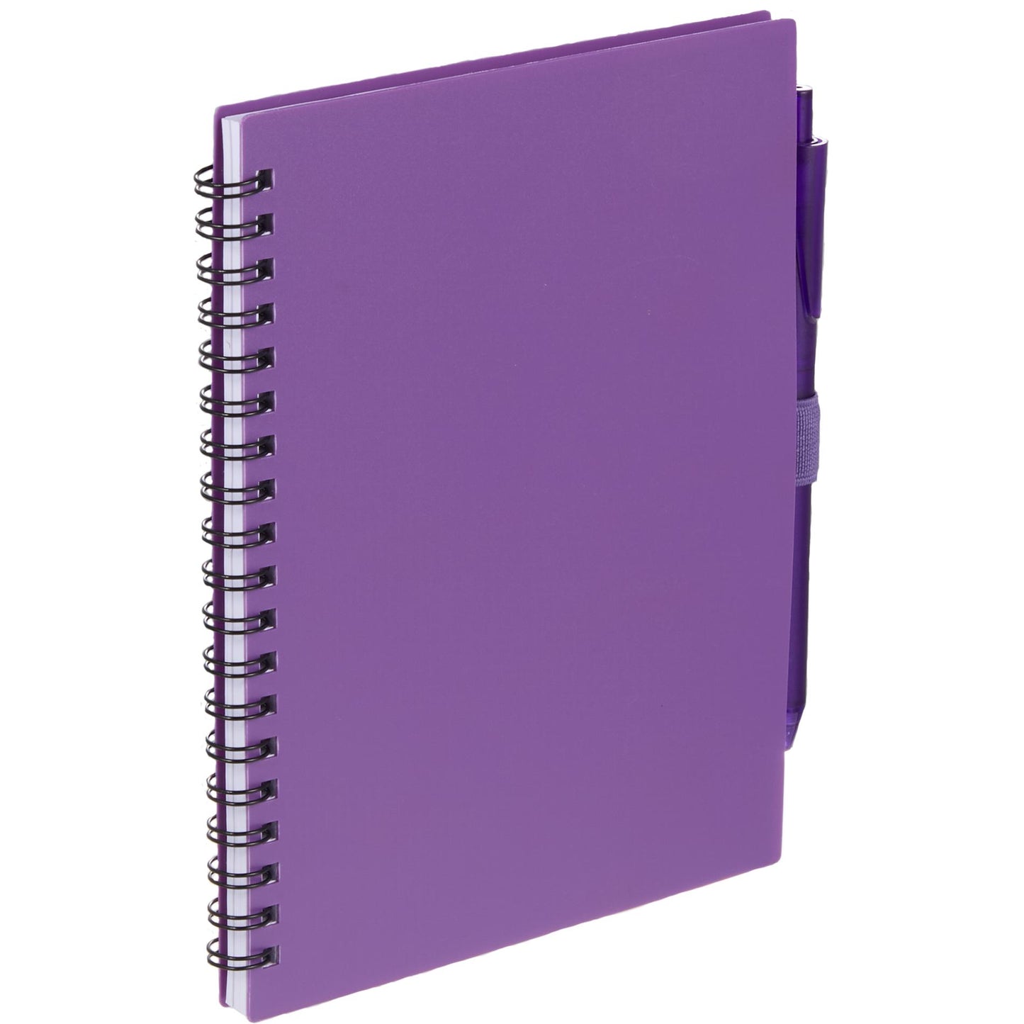 5.5” x 7” FSC® Recycled Spiral Notebook w/ RPET Pe