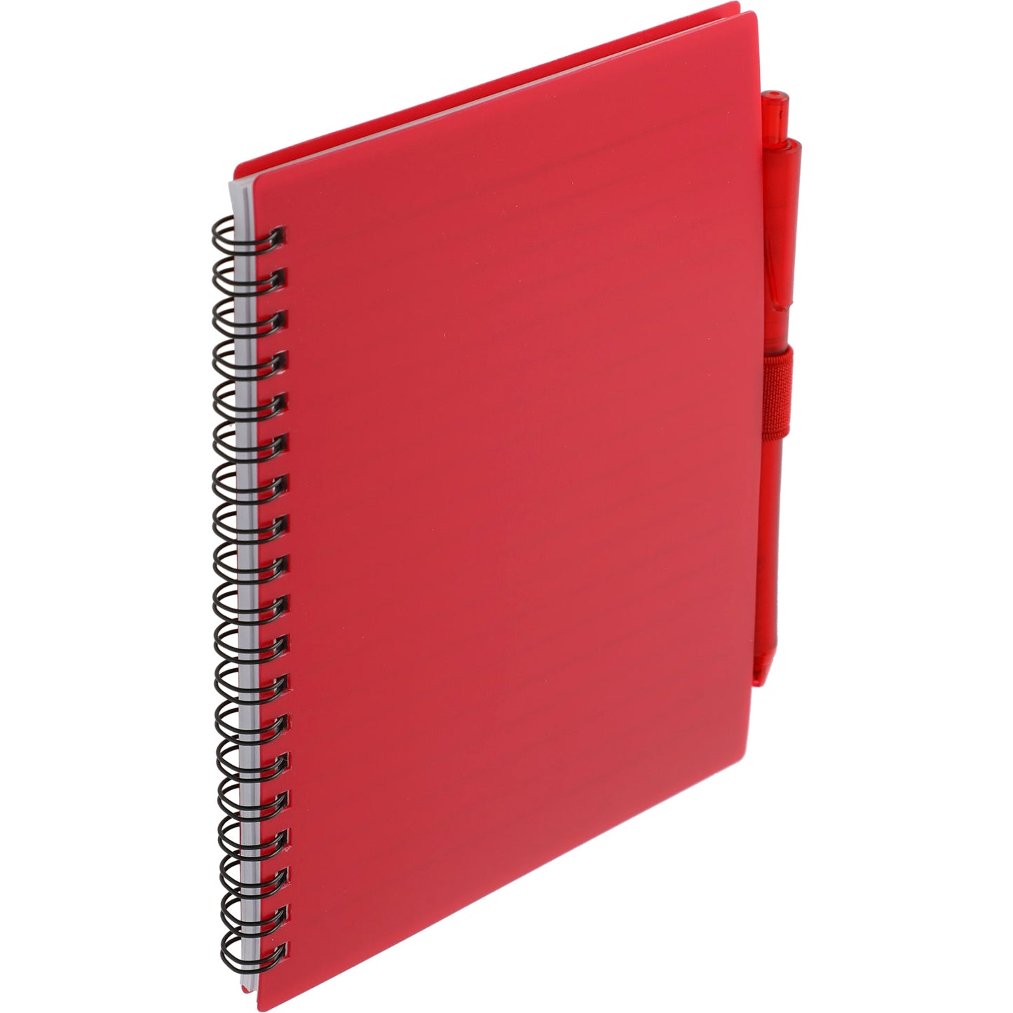 5.5” x 7” FSC® Recycled Spiral Notebook w/ RPET Pe