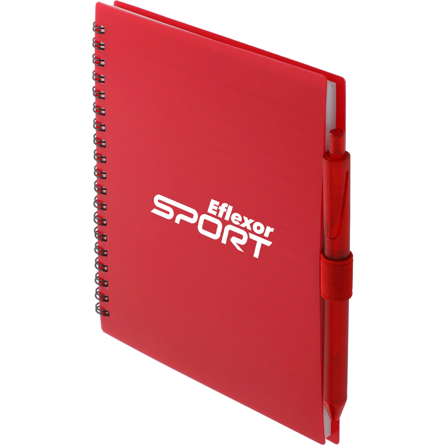 5.5” x 7” FSC® Recycled Spiral Notebook w/ RPET Pe