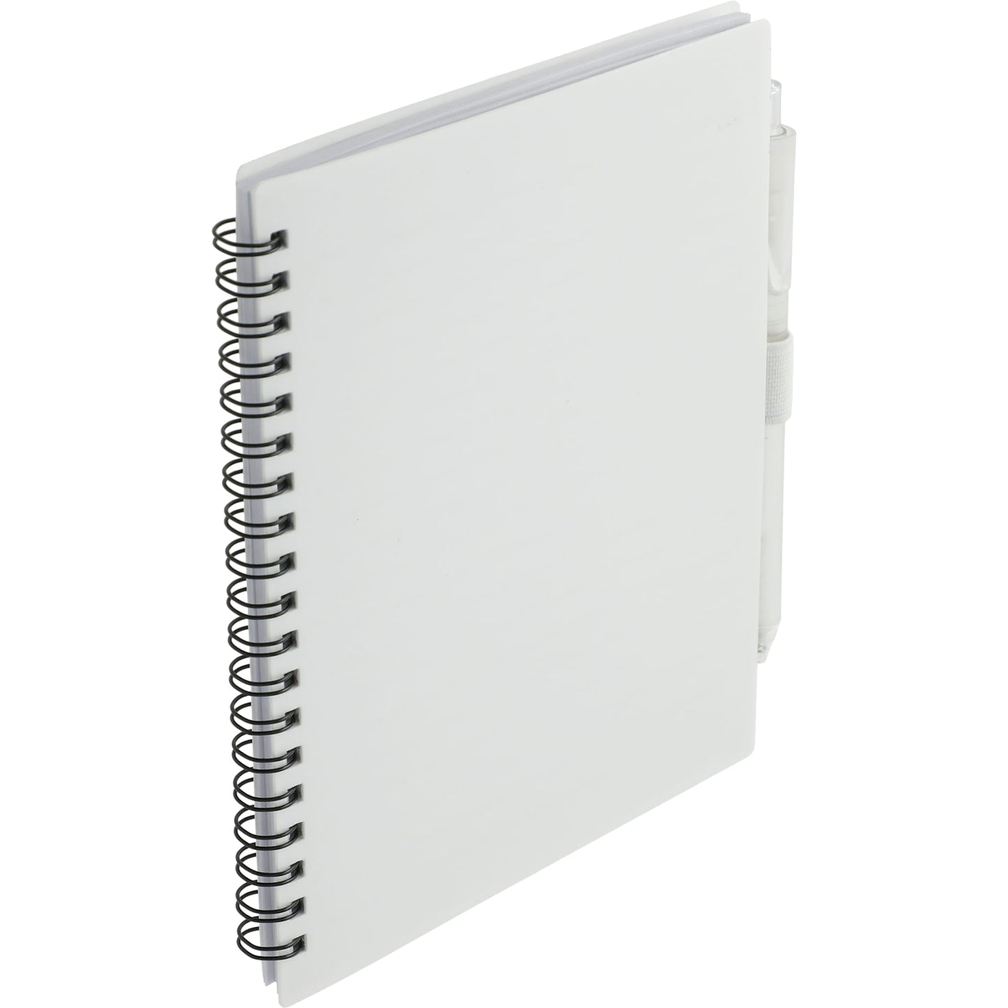 5.5” x 7” FSC® Recycled Spiral Notebook w/ RPET Pe