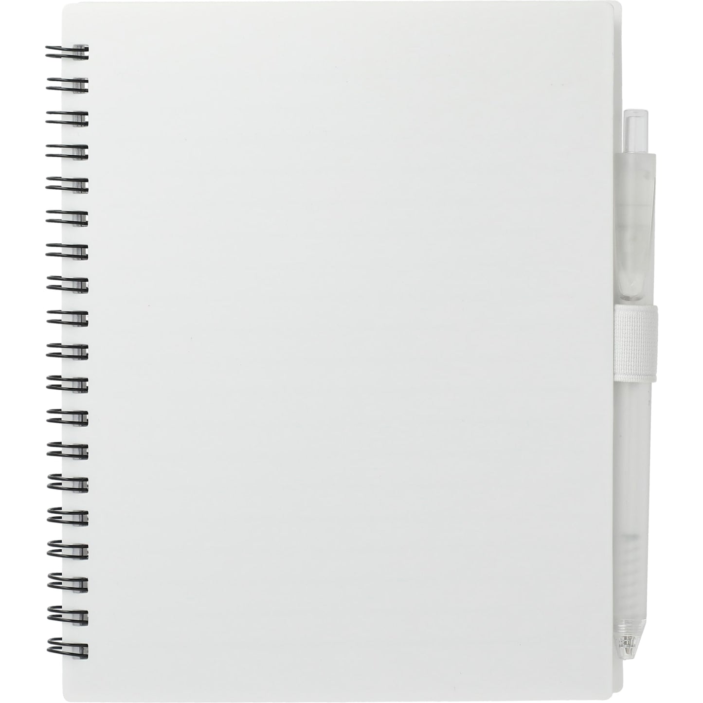 5.5” x 7” FSC® Recycled Spiral Notebook w/ RPET Pe