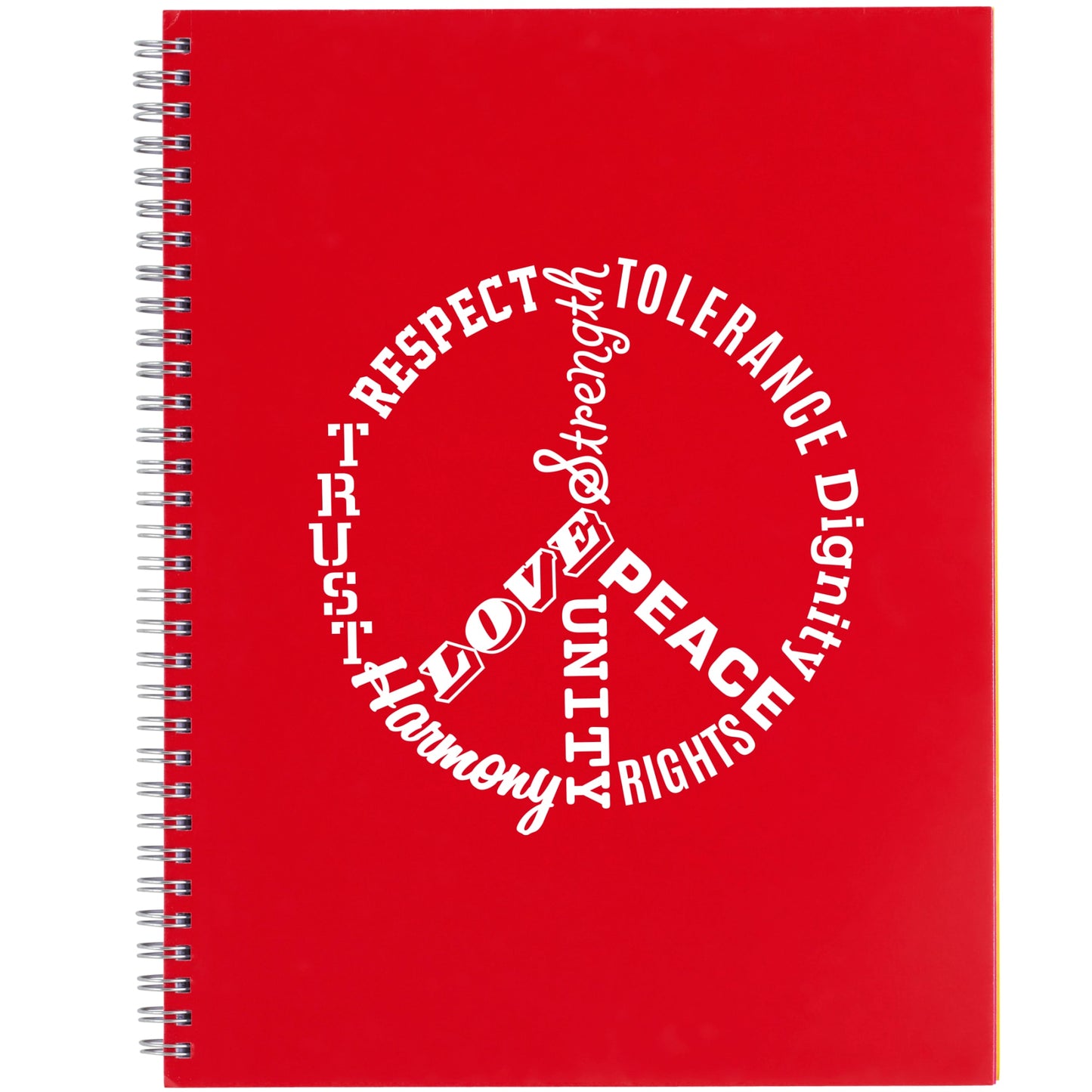 8.5" x 11" FSC® Mix Remark 5-subject Notebook