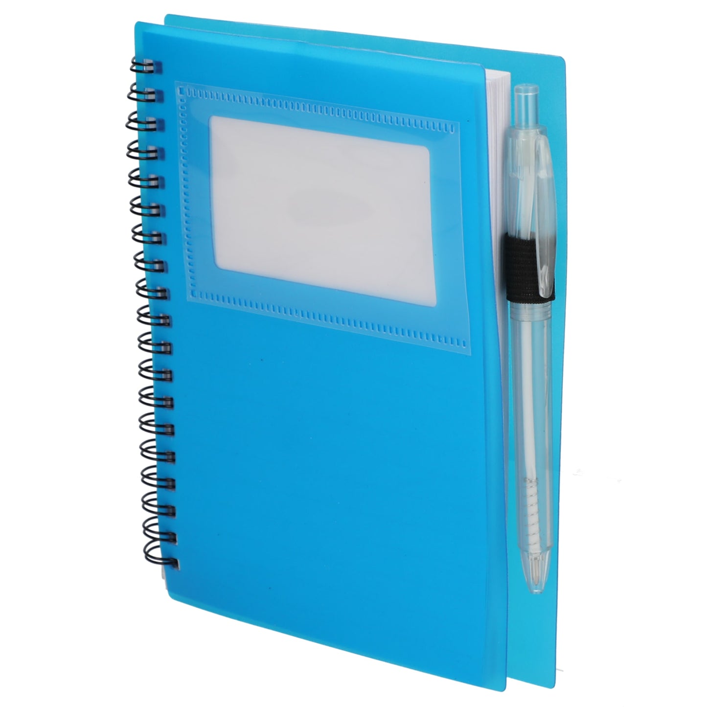 5" x 7" FSC® Recycled Star Spiral Notebook with Pe