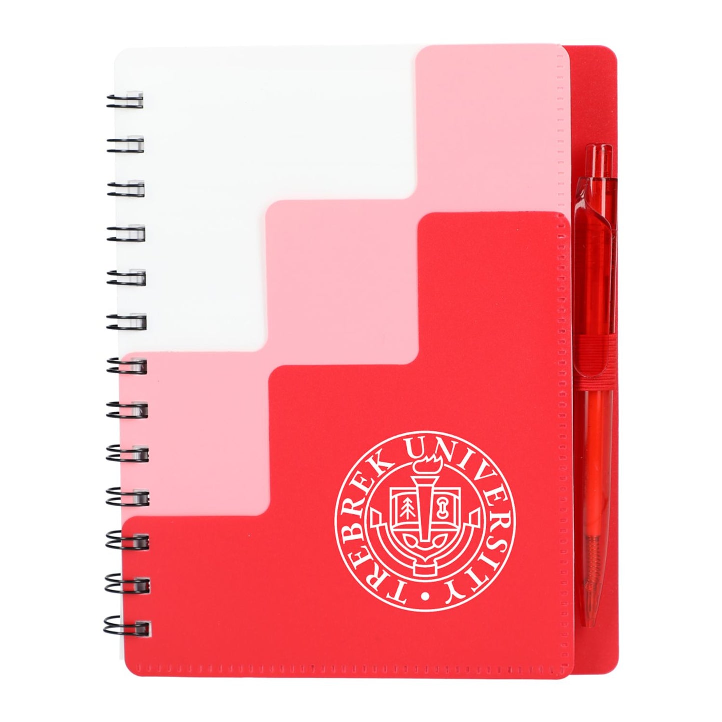 5" x 7" Recycled Pace Spiral Notebook w Pen