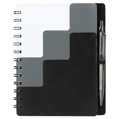 5" x 7" Recycled Pace Spiral Notebook w Pen