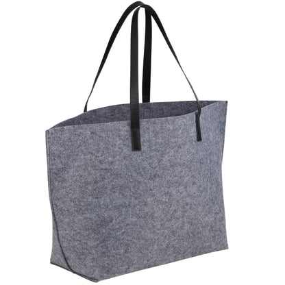 THE GOODS™ Recycled Felt Shoulder Tote with Full Color Print