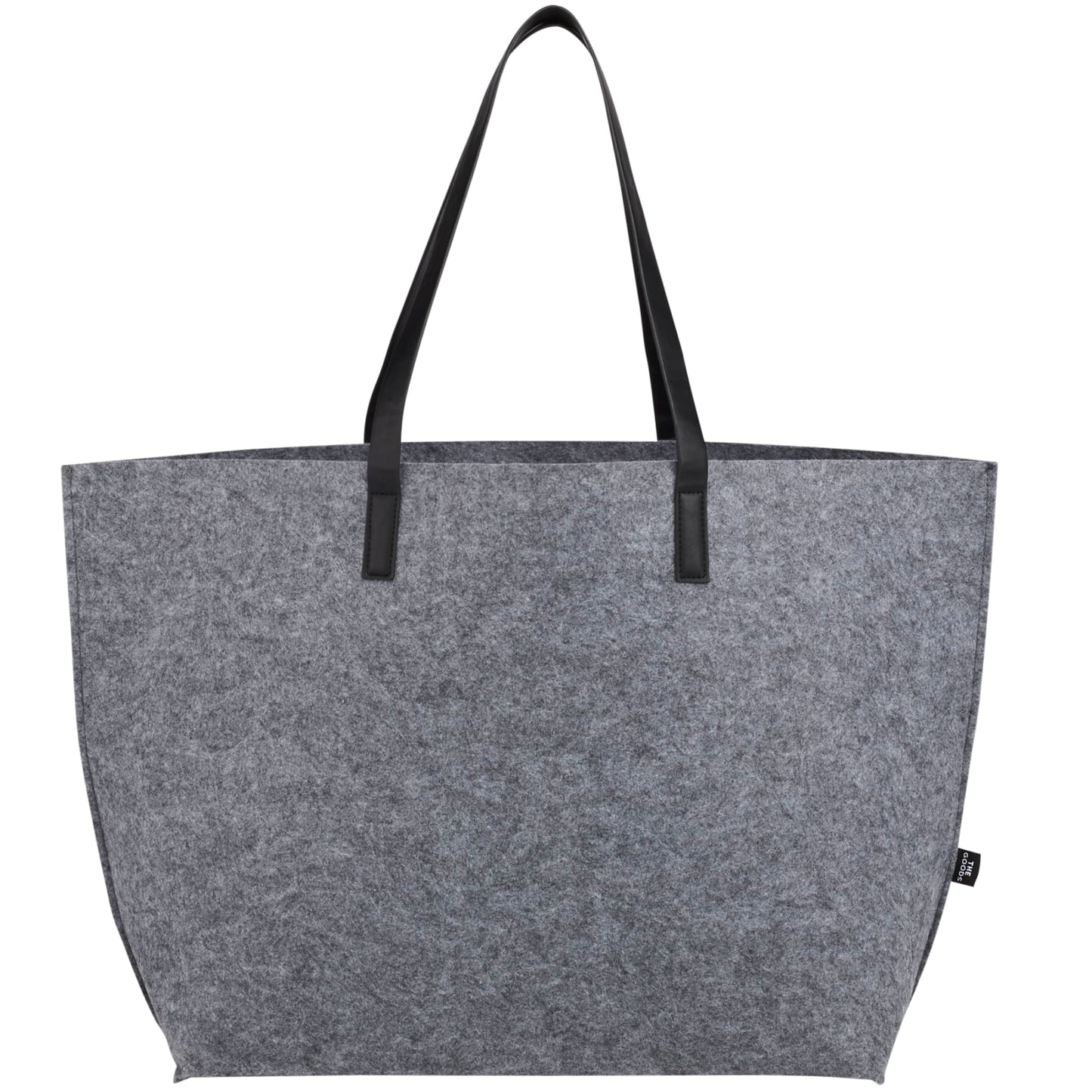 THE GOODS™ Recycled Felt Shoulder Tote with Full Color Print