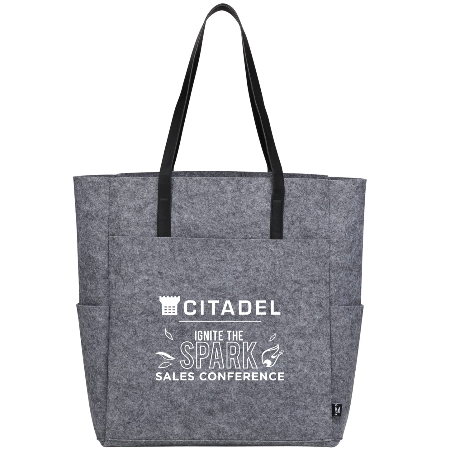 THE GOODS™ Recycled Felt Meeting Tote