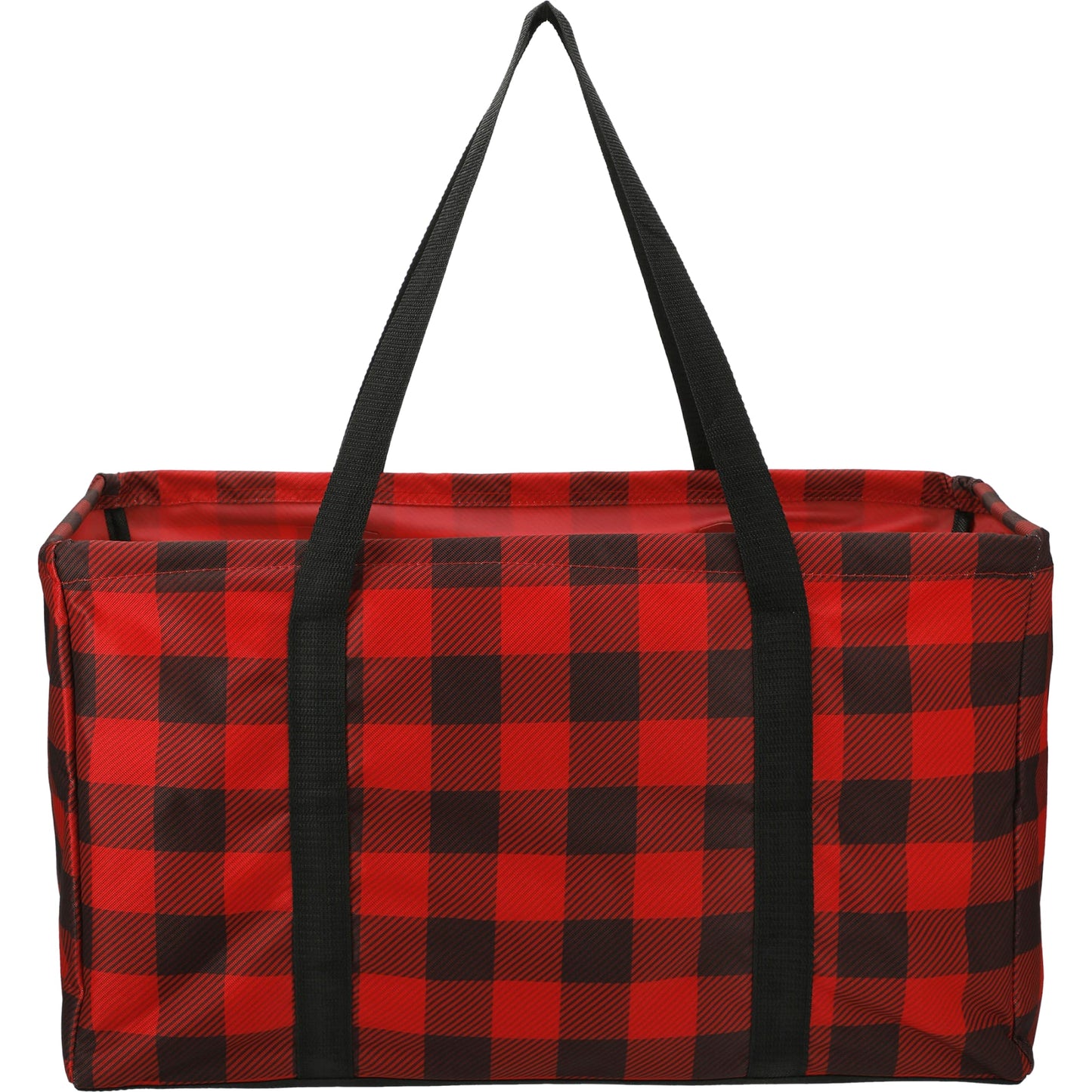 Buffalo Plaid Utility Tote