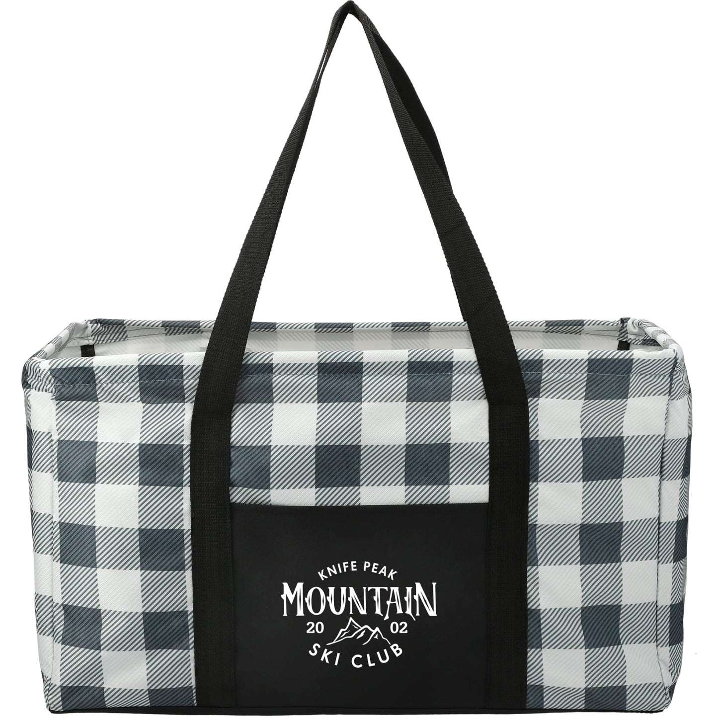 Buffalo Plaid Utility Tote