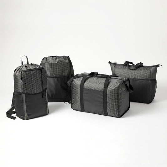 Grid Boxy Duffel