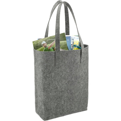 Recycled Felt Shopper Tote with Full Color Print