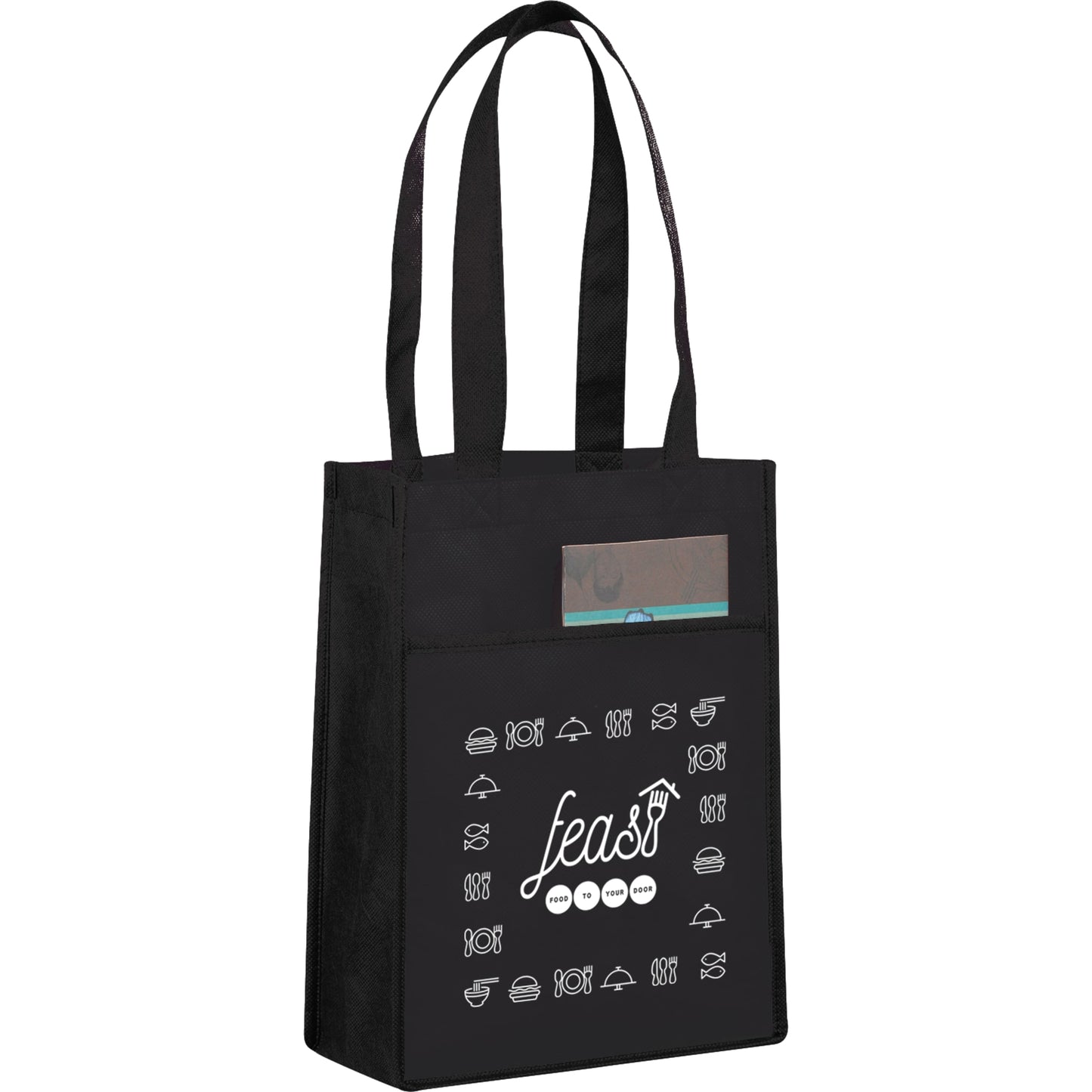 Non-Woven Gift Tote with Pocket