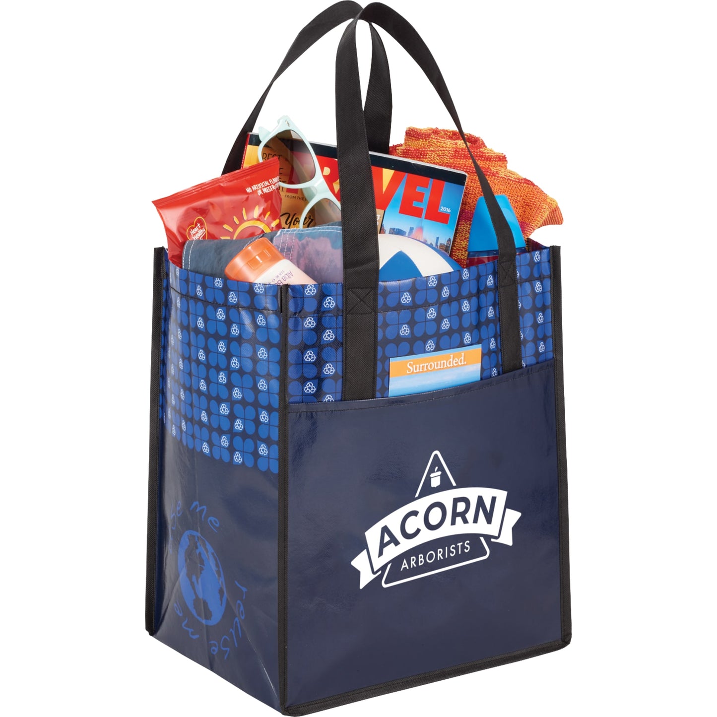 Big Grocery Laminated Non-Woven Tote