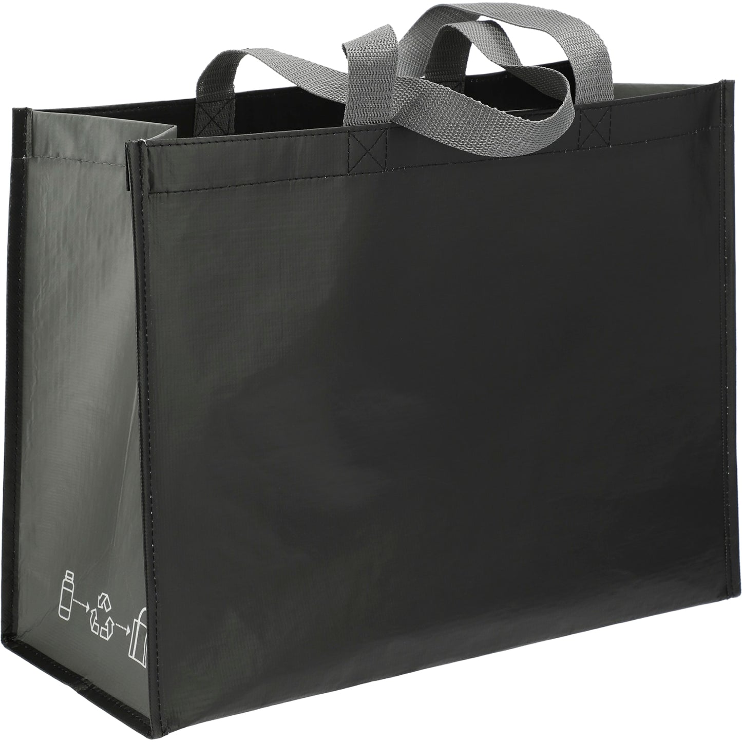 RPET Laminated Matte Shopper Tote