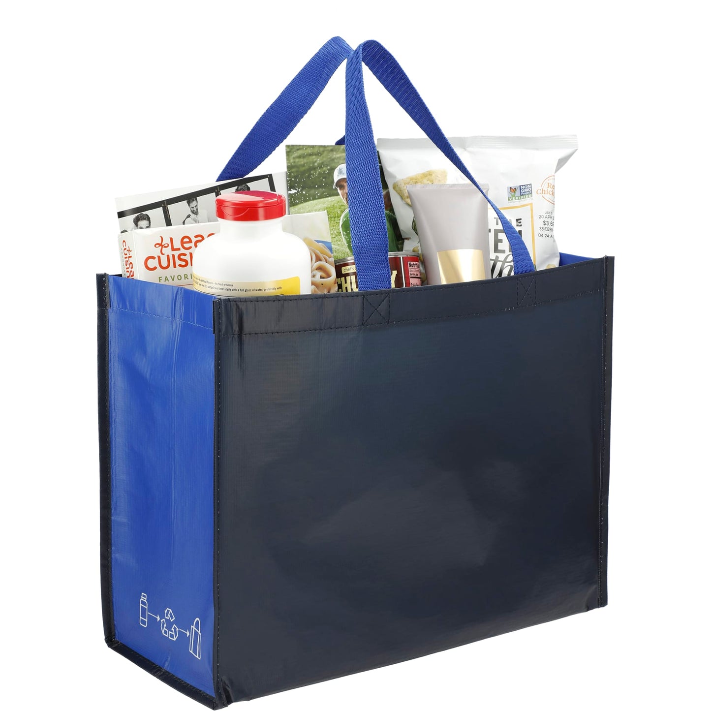 RPET Laminated Matte Shopper Tote