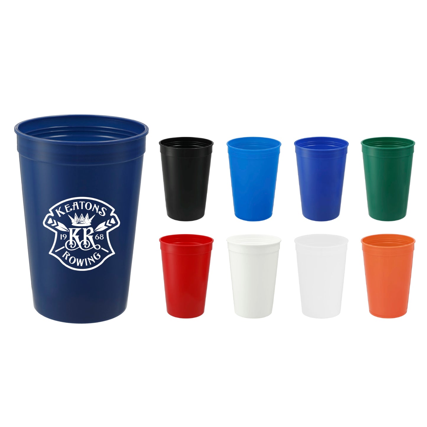 Solid 16oz Recycled Stadium Cup