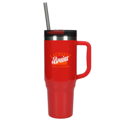 Thor Value 40oz Eco-Friendly Straw Tumbler with Full Color Print