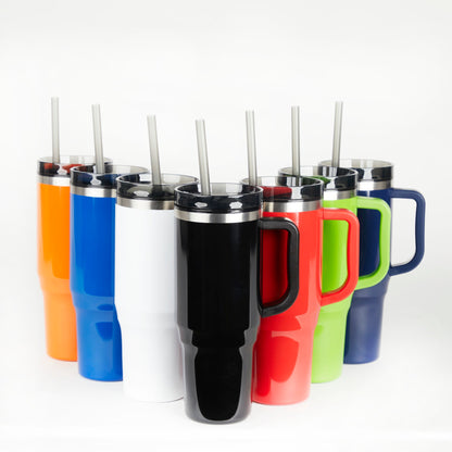 Thor Value 40oz Eco-Friendly Straw Tumbler with Full Color Print