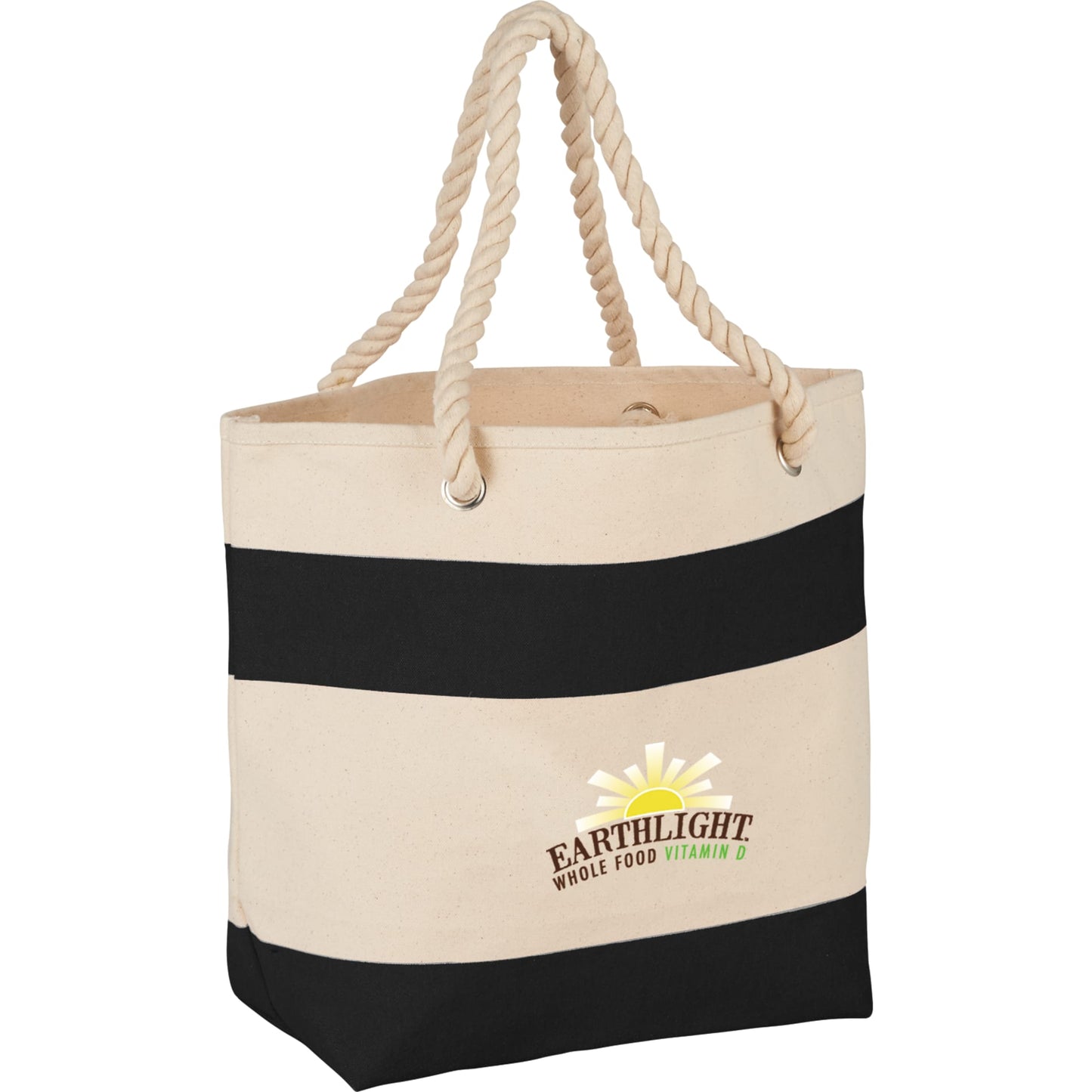 Rope Handle 16oz Cotton Canvas Tote