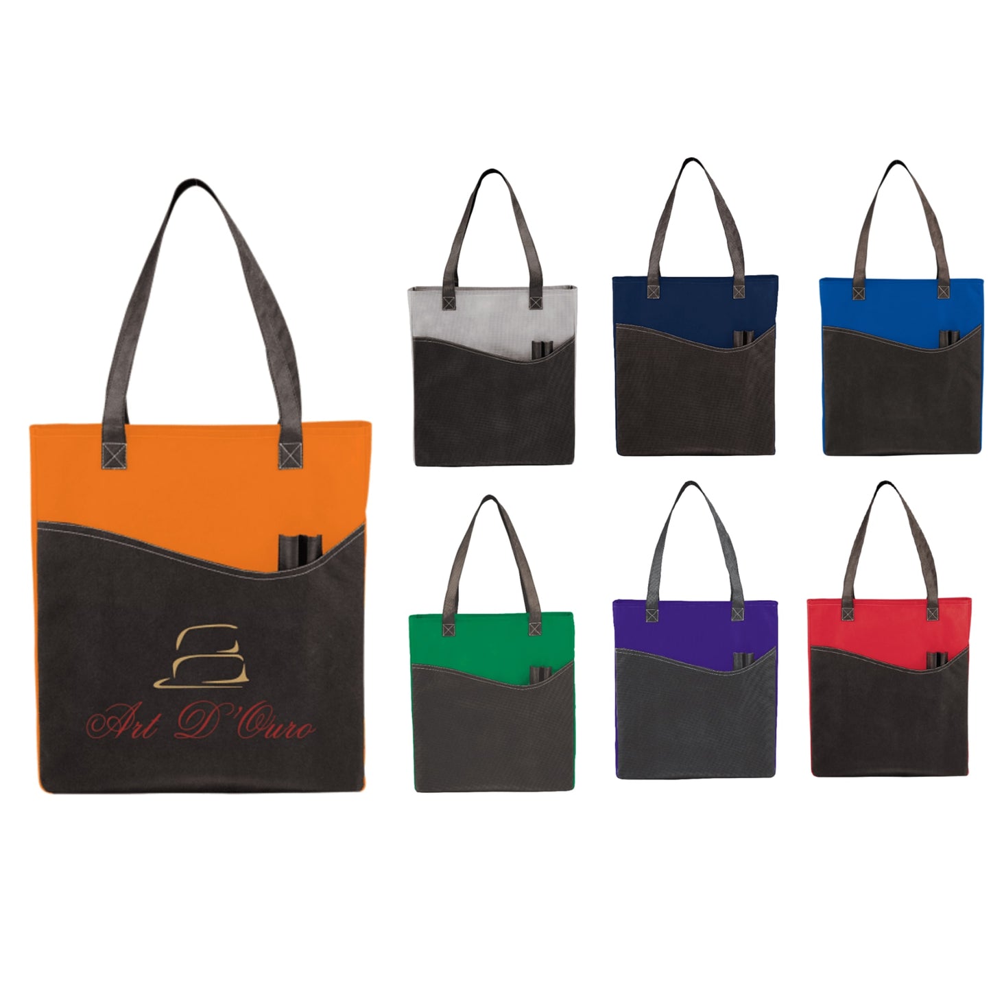 Rivers Pocket Non-Woven Convention Tote