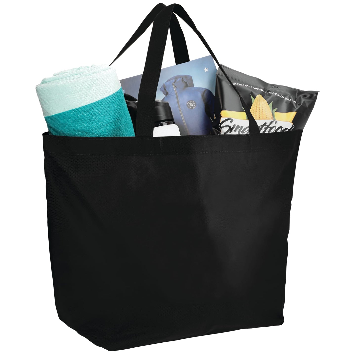 YaYa Budget Non-Woven Shopper Tote with Full Color Print