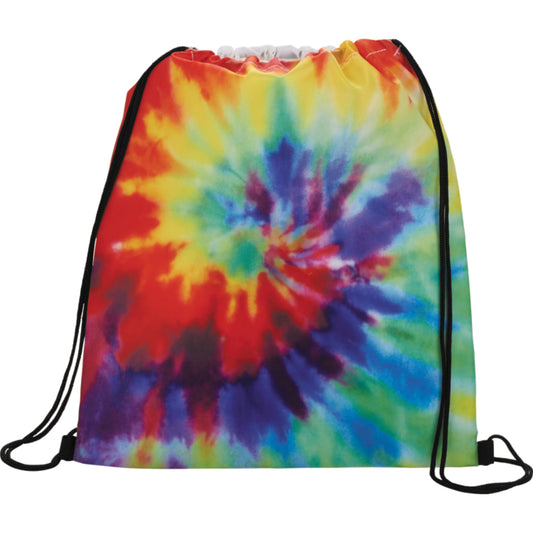 Tie Dye Drawstring Bag