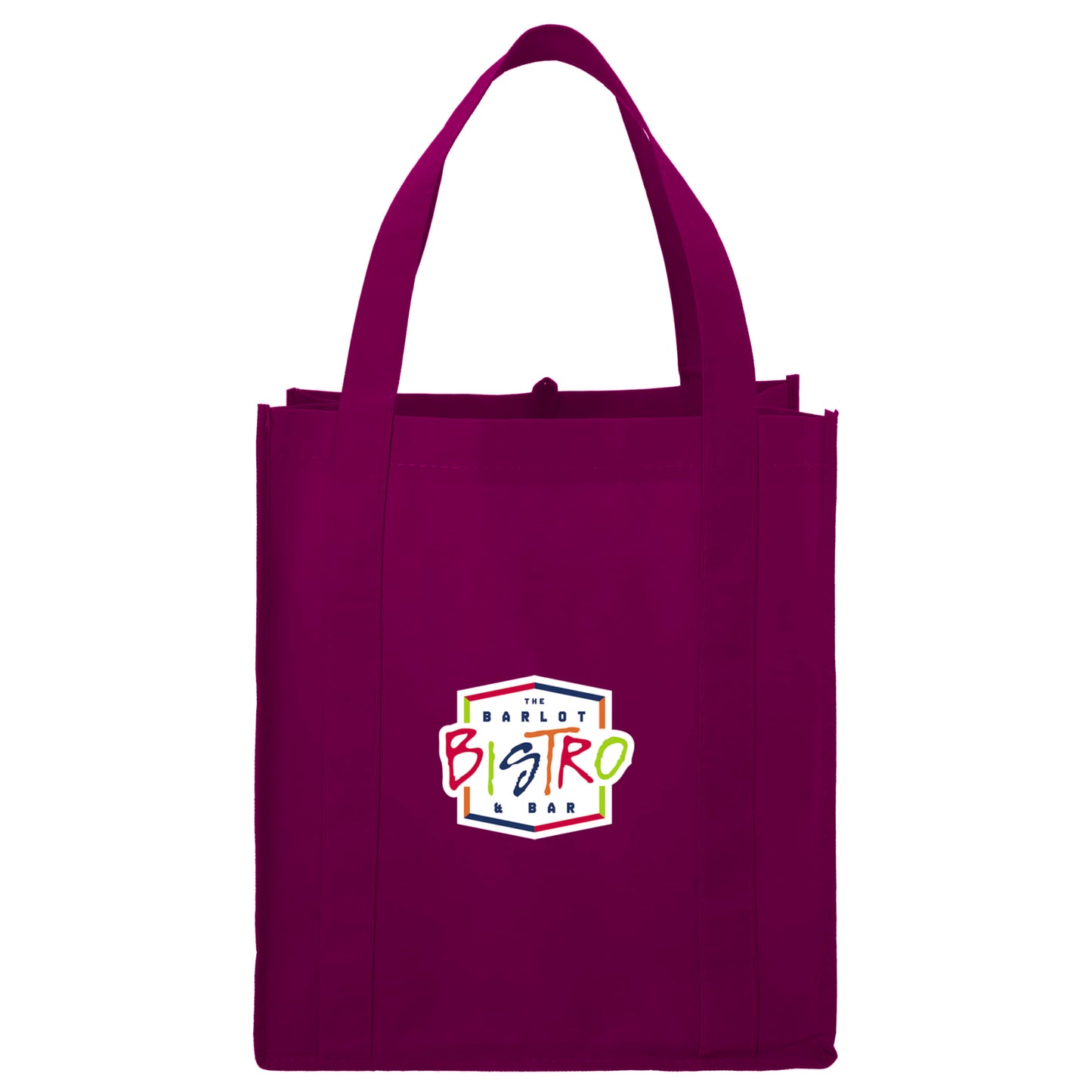 Little Juno Non-Woven Grocery Tote with Full Color Print