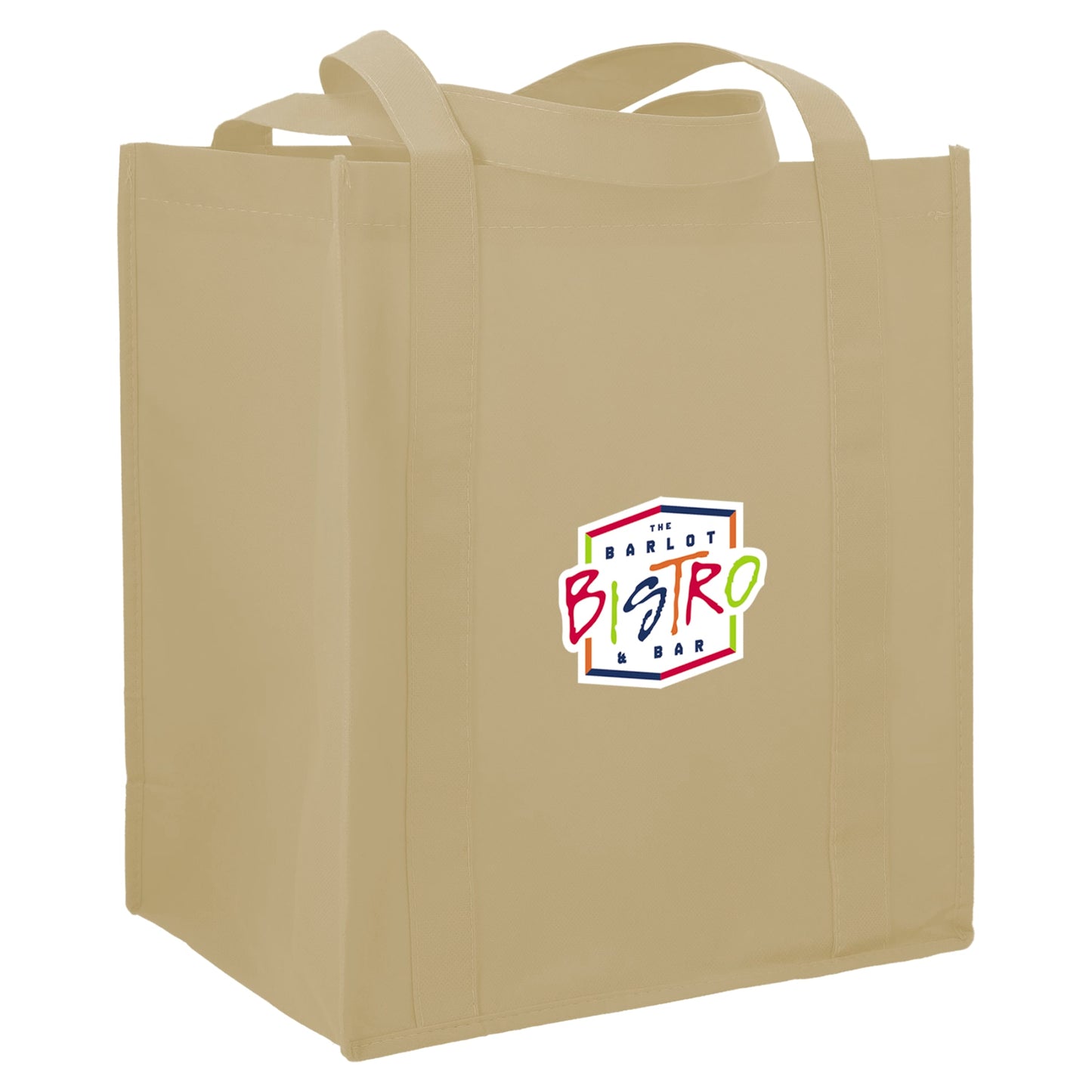 Little Juno Non-Woven Grocery Tote with Full Color Print