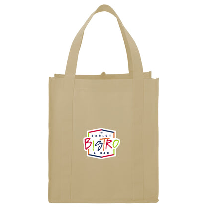 Little Juno Non-Woven Grocery Tote with Full Color Print