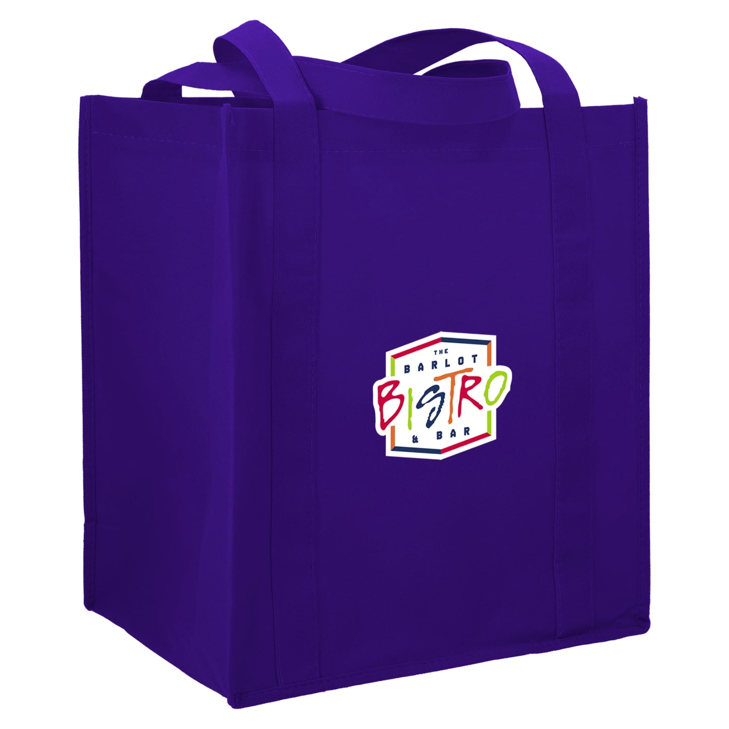 Little Juno Non-Woven Grocery Tote with Full Color Print