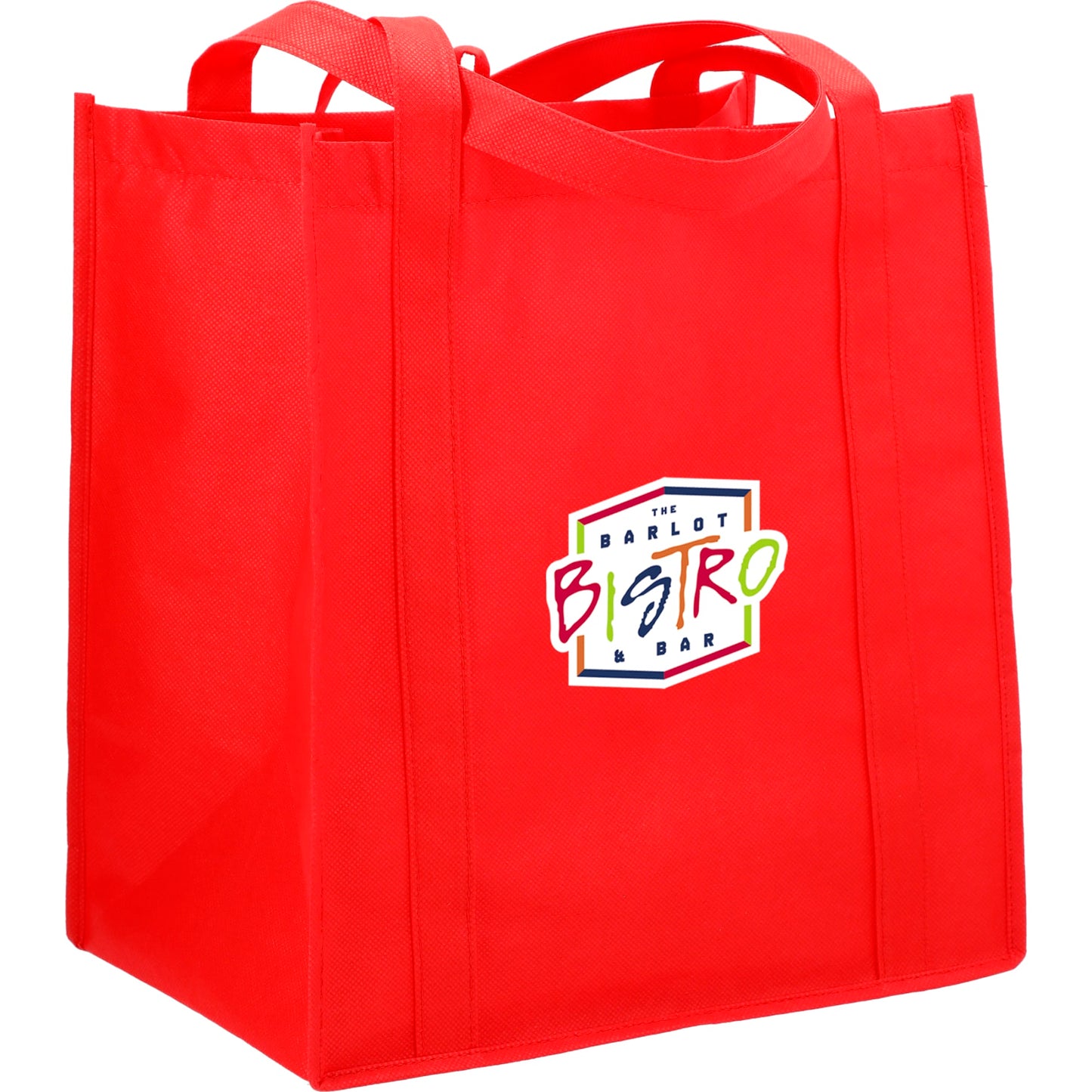 Little Juno Non-Woven Grocery Tote with Full Color Print