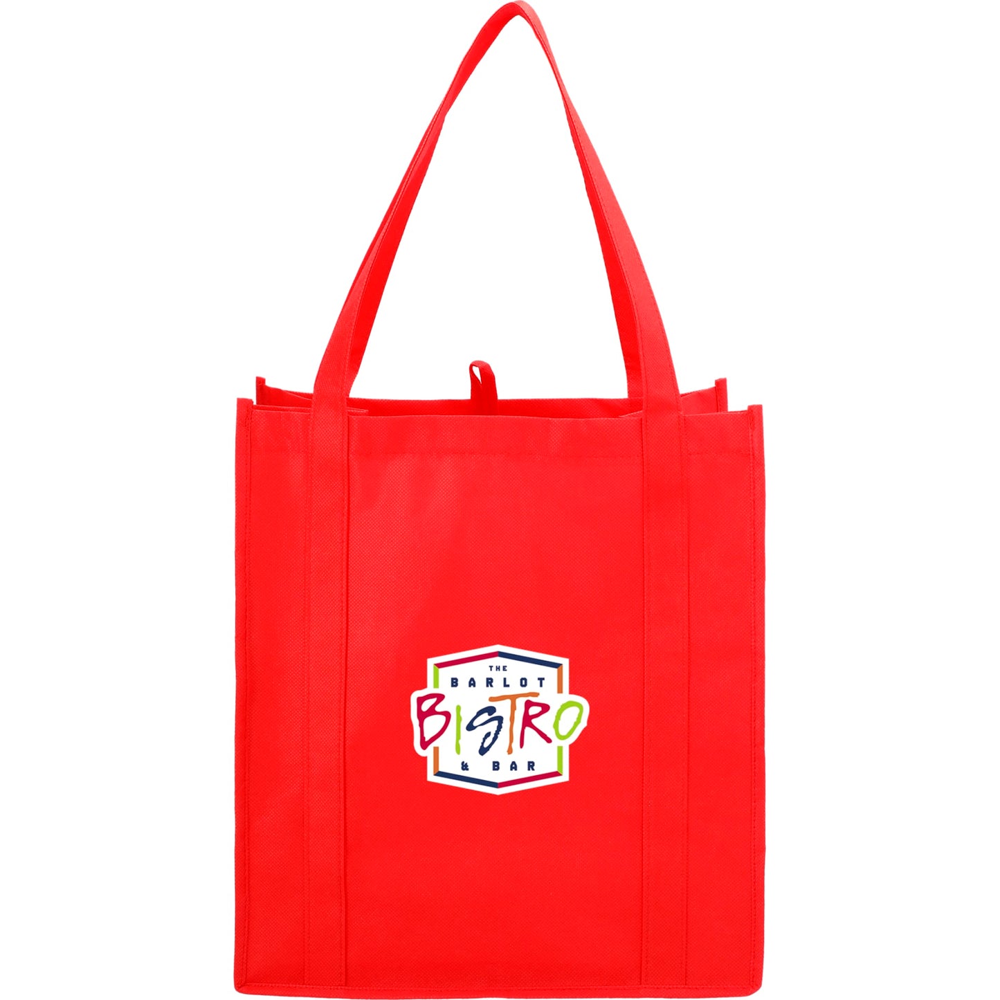 Little Juno Non-Woven Grocery Tote with Full Color Print