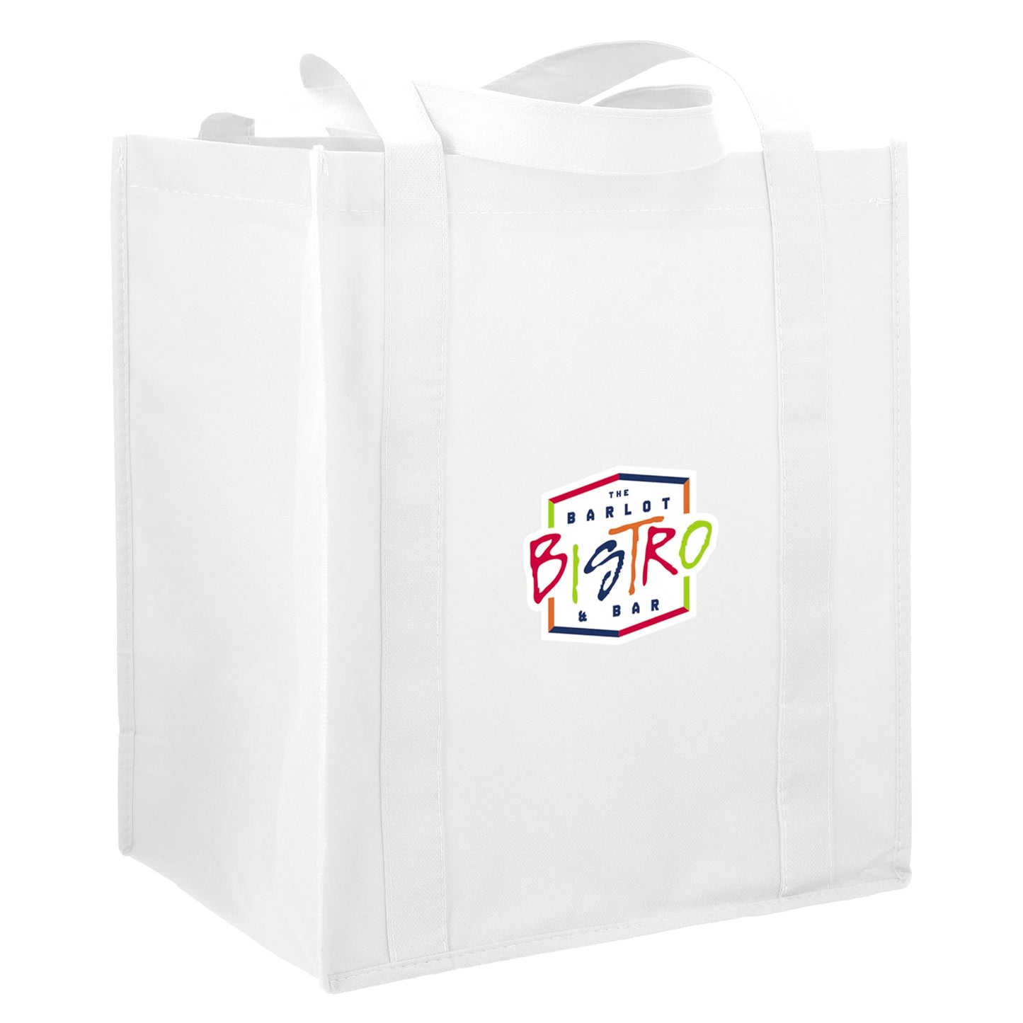 Little Juno Non-Woven Grocery Tote with Full Color Print