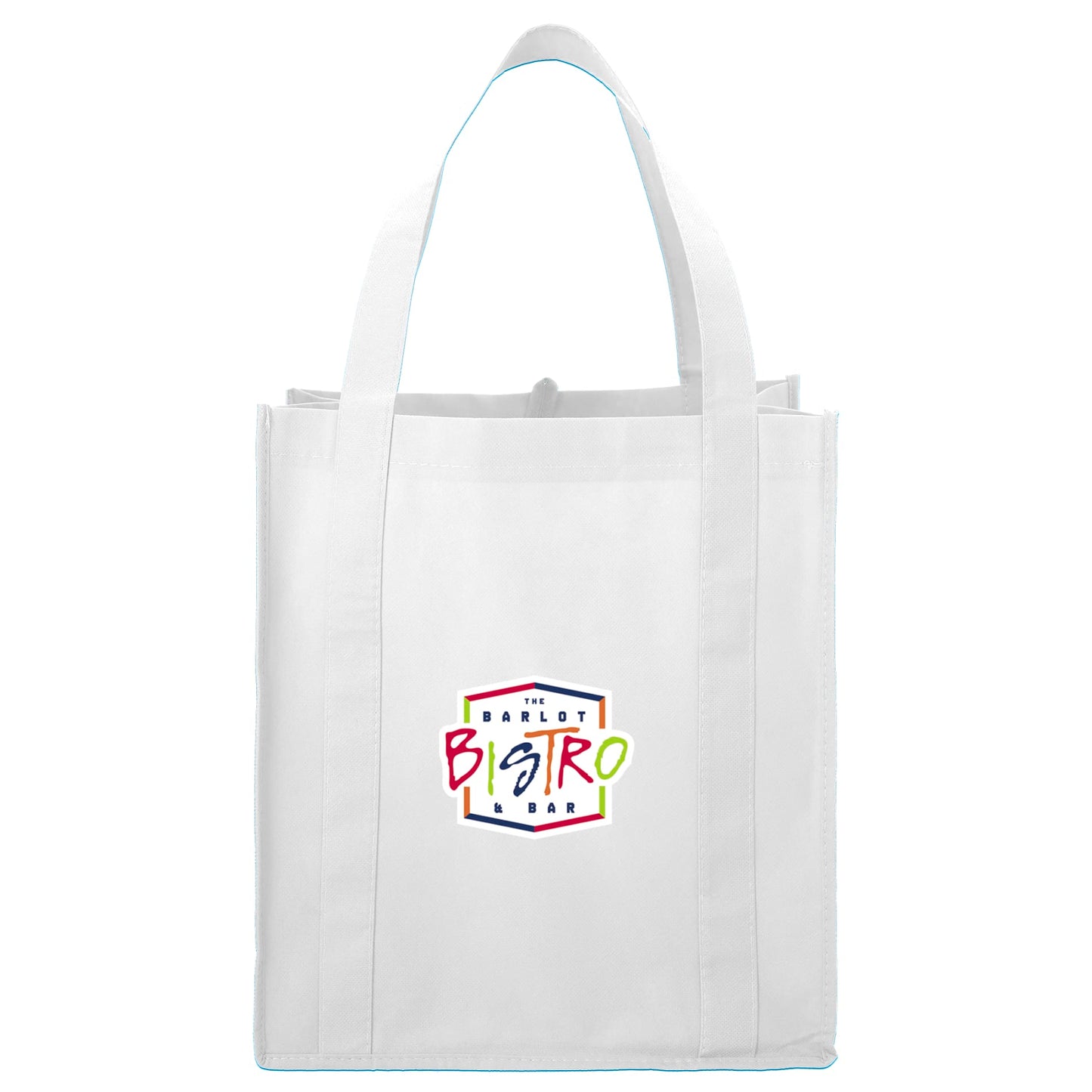 Little Juno Non-Woven Grocery Tote with Full Color Print