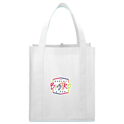 Little Juno Non-Woven Grocery Tote with Full Color Print