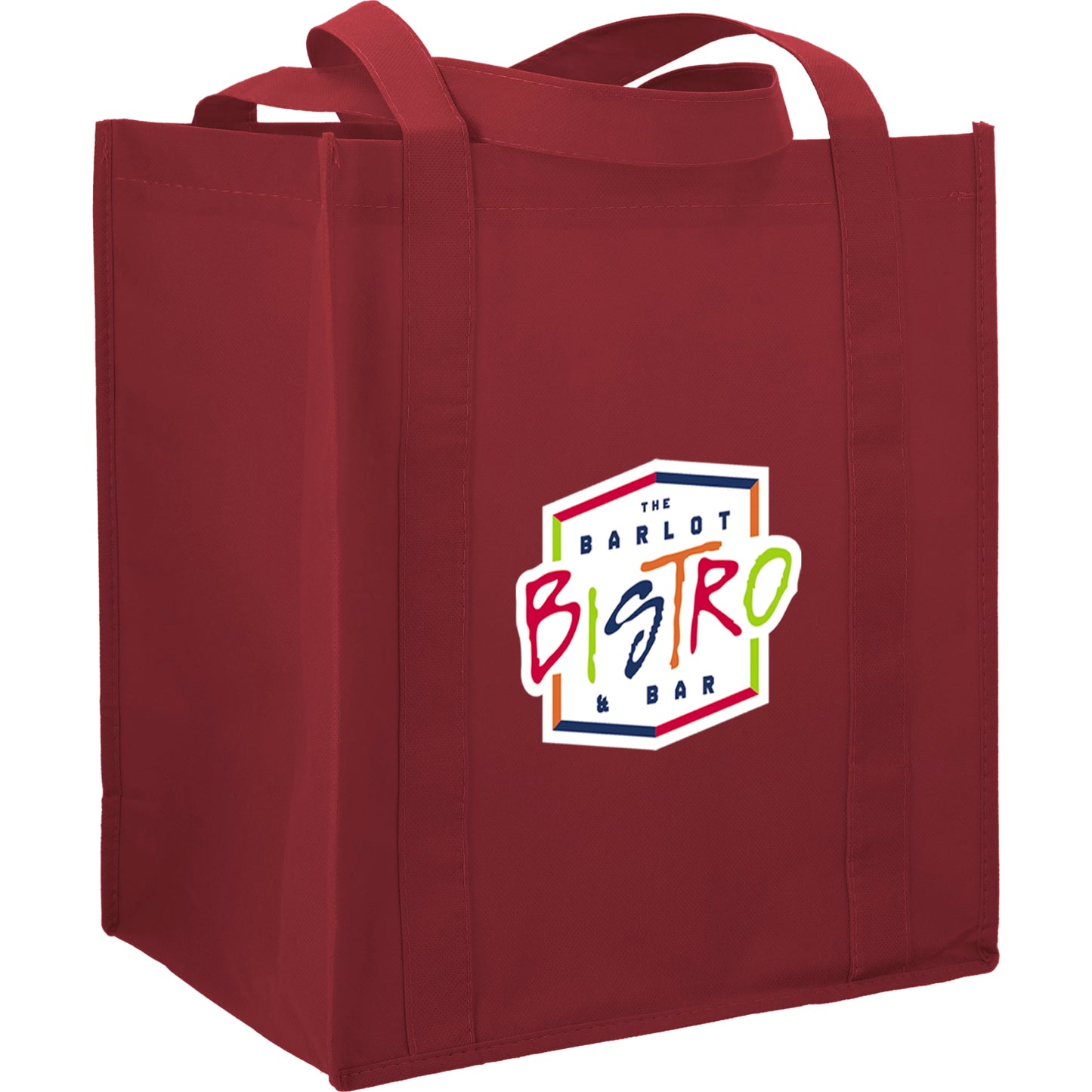 Hercules Non-Woven Grocery Tote with Full Color Print