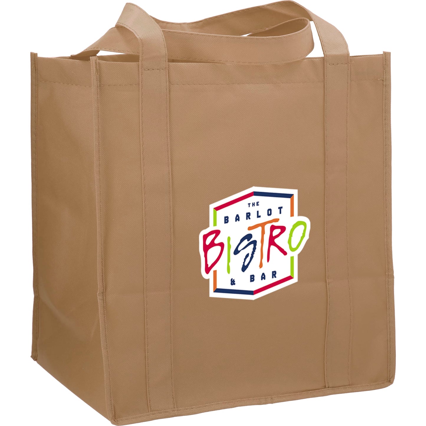 Hercules Non-Woven Grocery Tote with Full Color Print