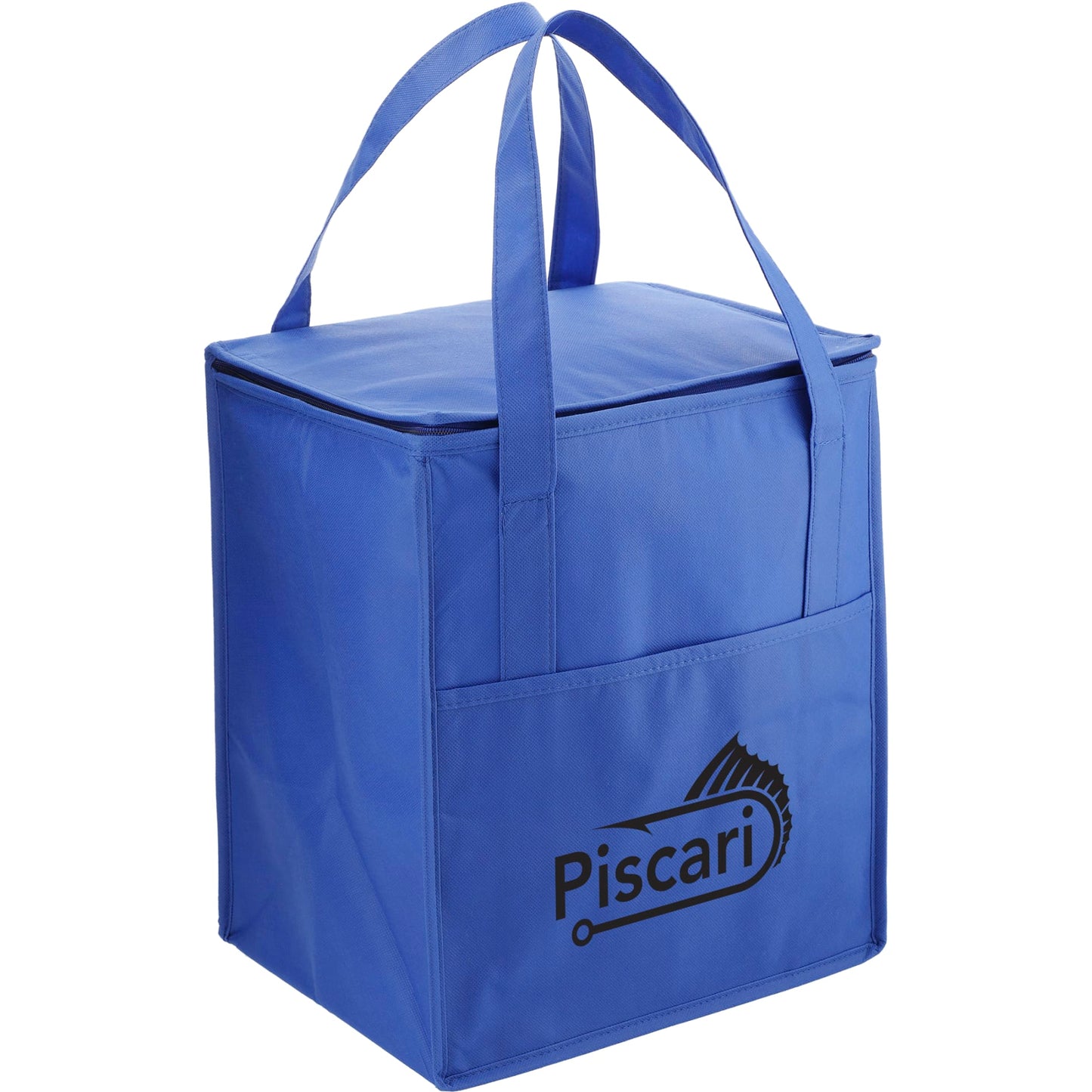 Hercules Flat Top Insulated Grocery Tote with Full Color Print