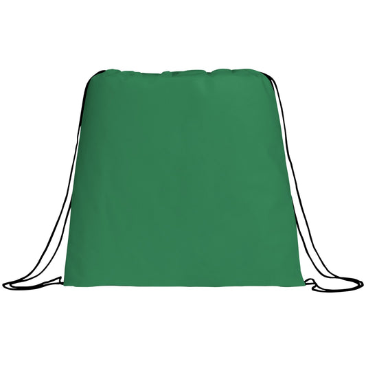 Evergreen Non-Woven Drawstring Bag