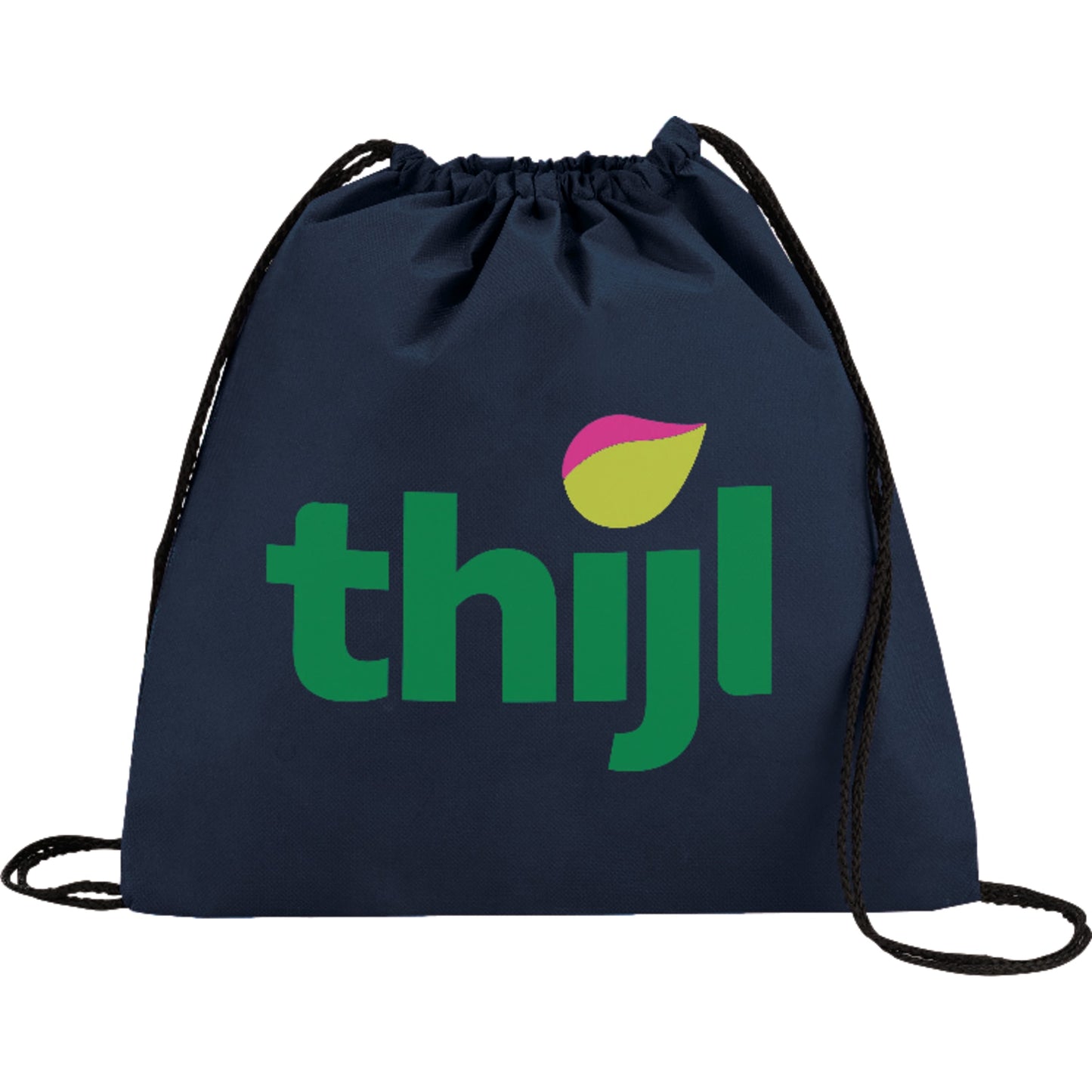 Evergreen Non-Woven Drawstring Bag