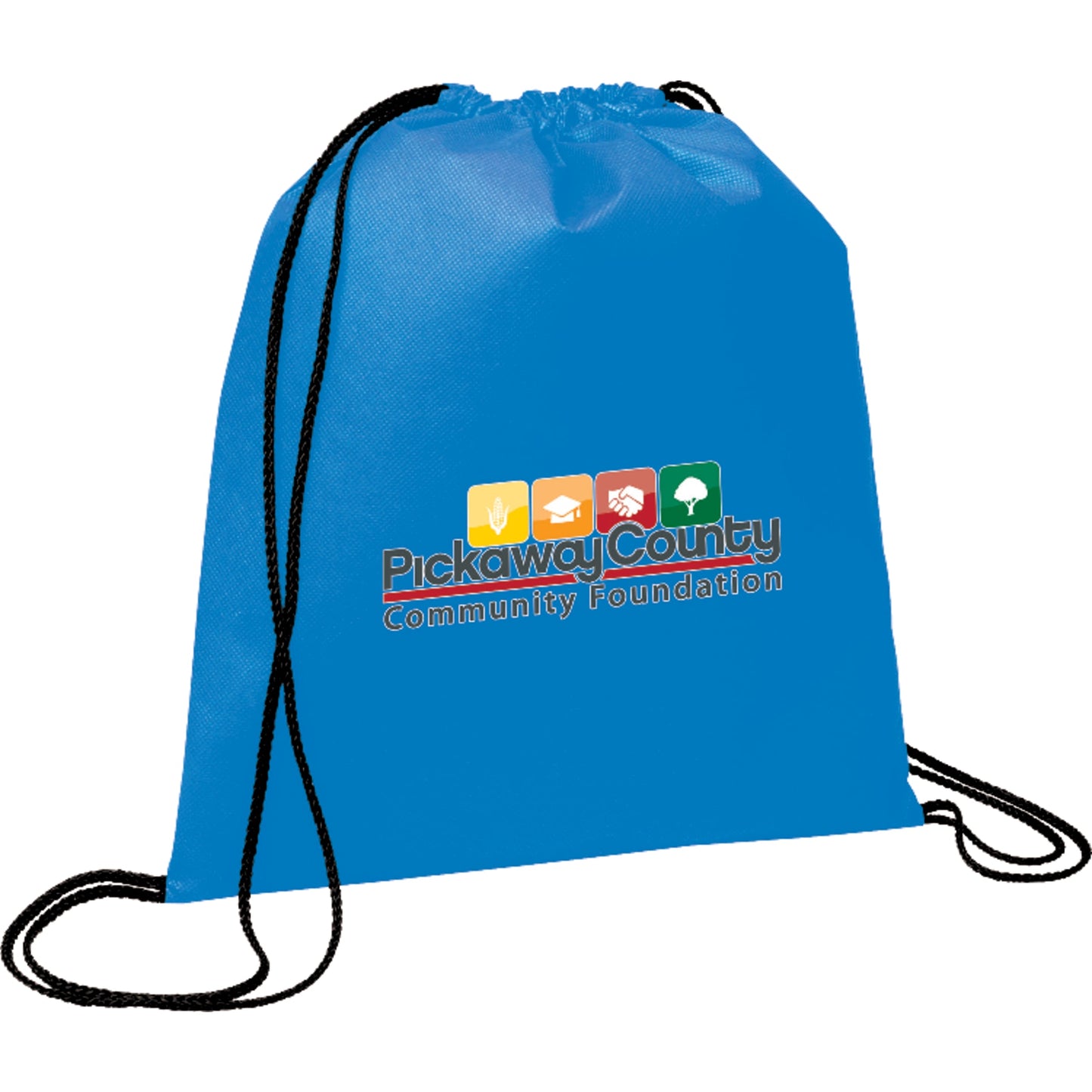 Evergreen Non-Woven Drawstring Bag