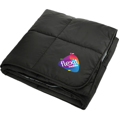 Puffy Outdoor Blanket with Full Color Print