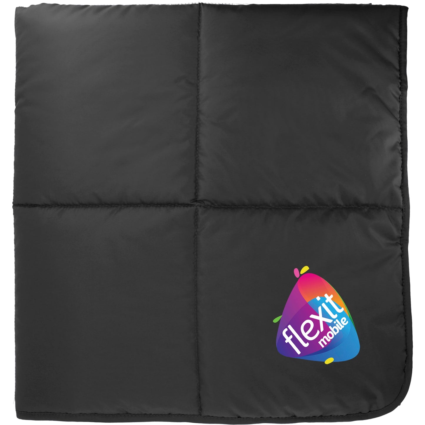 Puffy Outdoor Blanket with Full Color Print