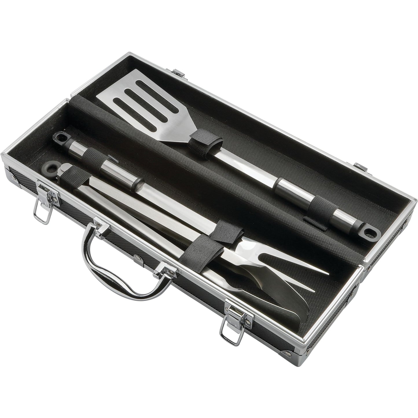 3 Piece BBQ set in Aluminum Case