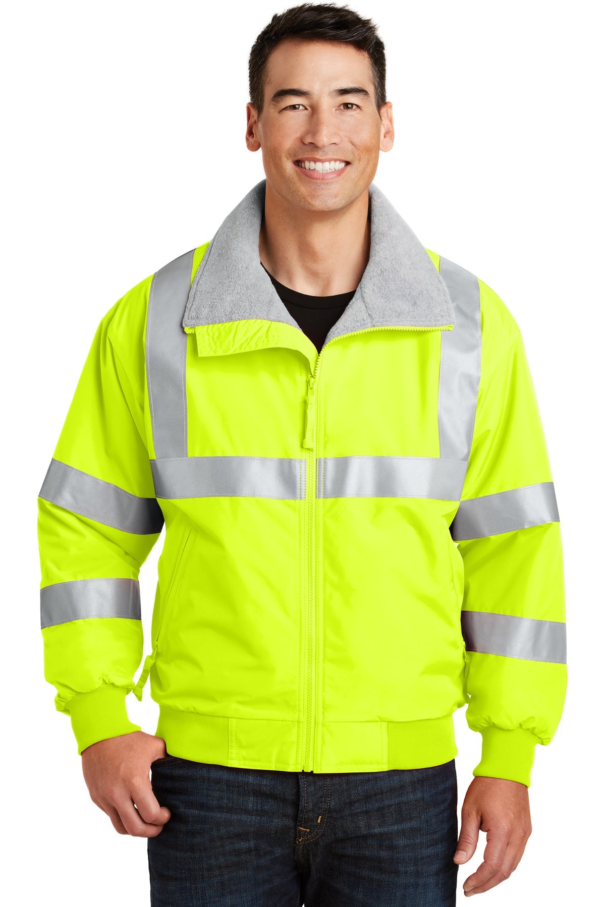 Port Authority® Enhanced Visibility Challenger Jacket with Reflective Taping