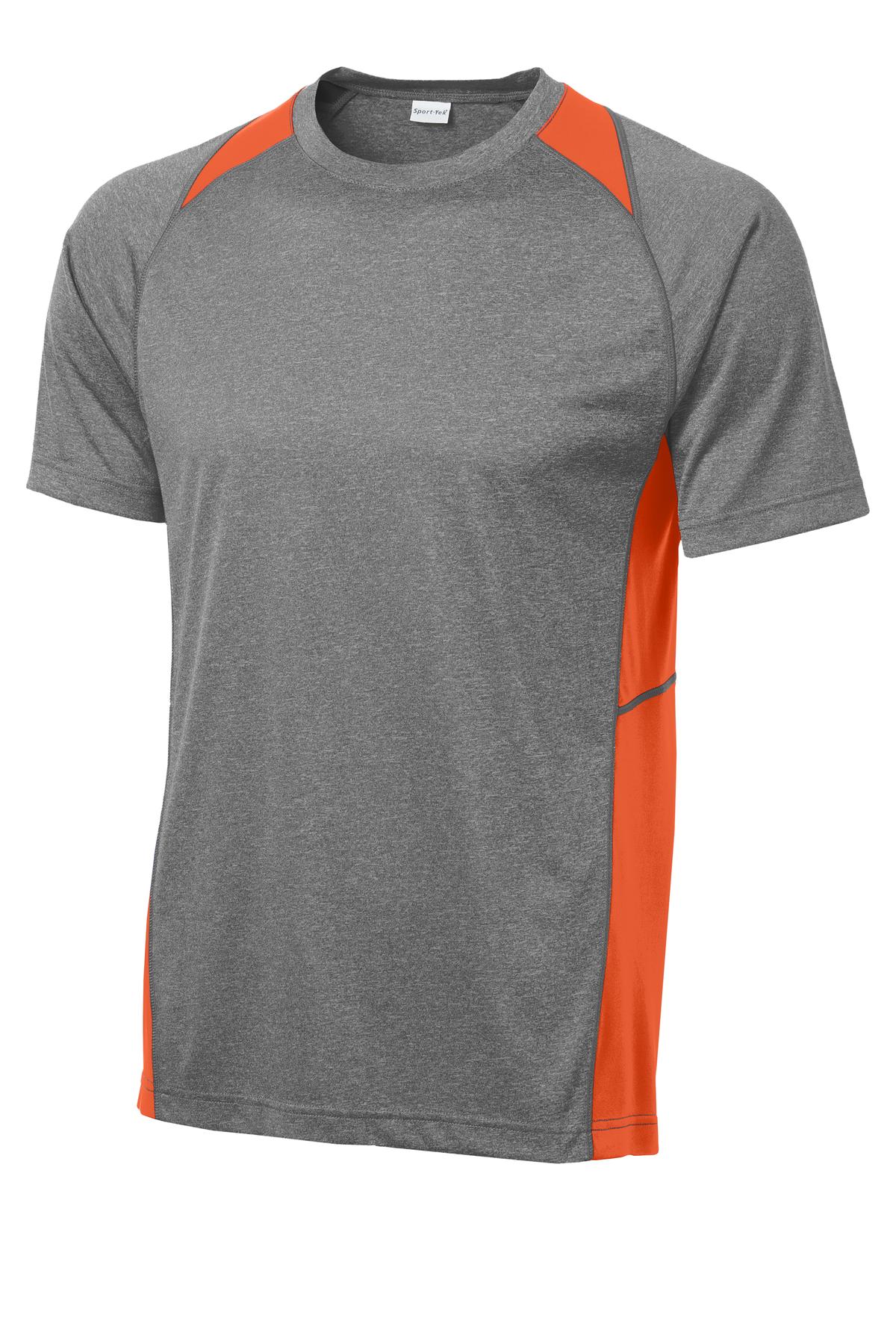 Sport-Tek® Heather Colorblock Contender Tee