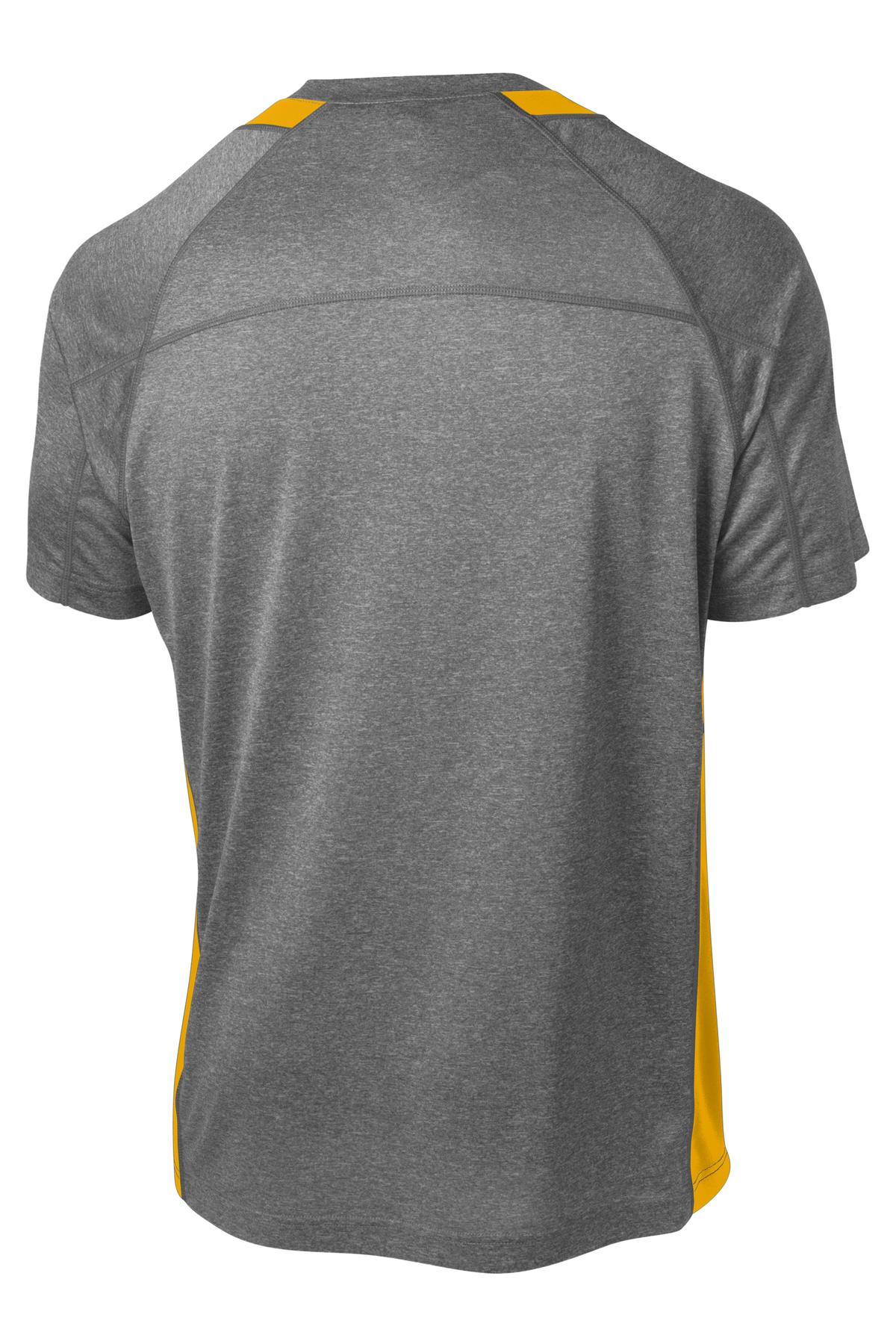 Sport-Tek® Heather Colorblock Contender Tee