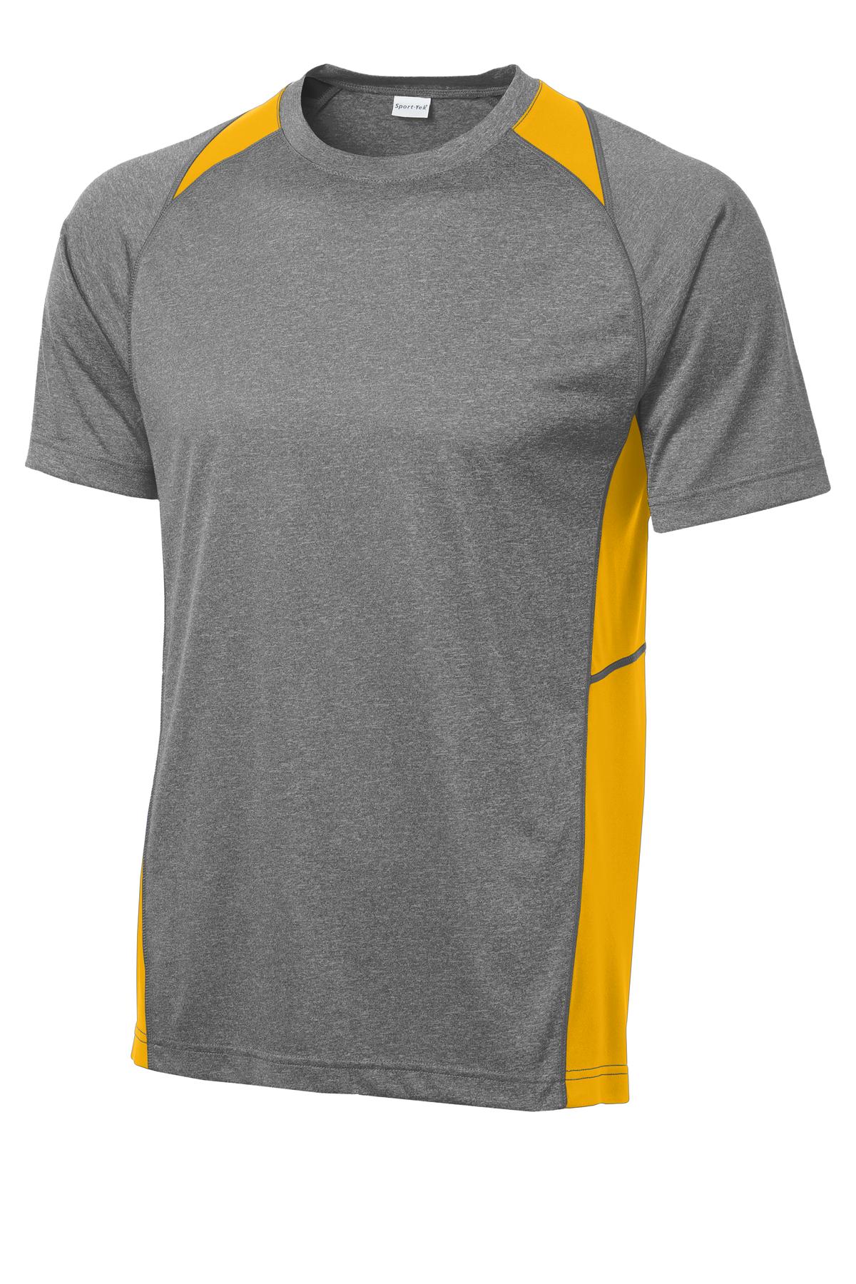 Sport-Tek® Heather Colorblock Contender Tee